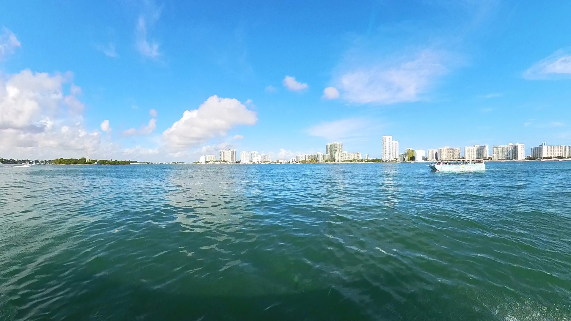 Monument Island is a hot spot for boat rentals to dock during the weekend. 